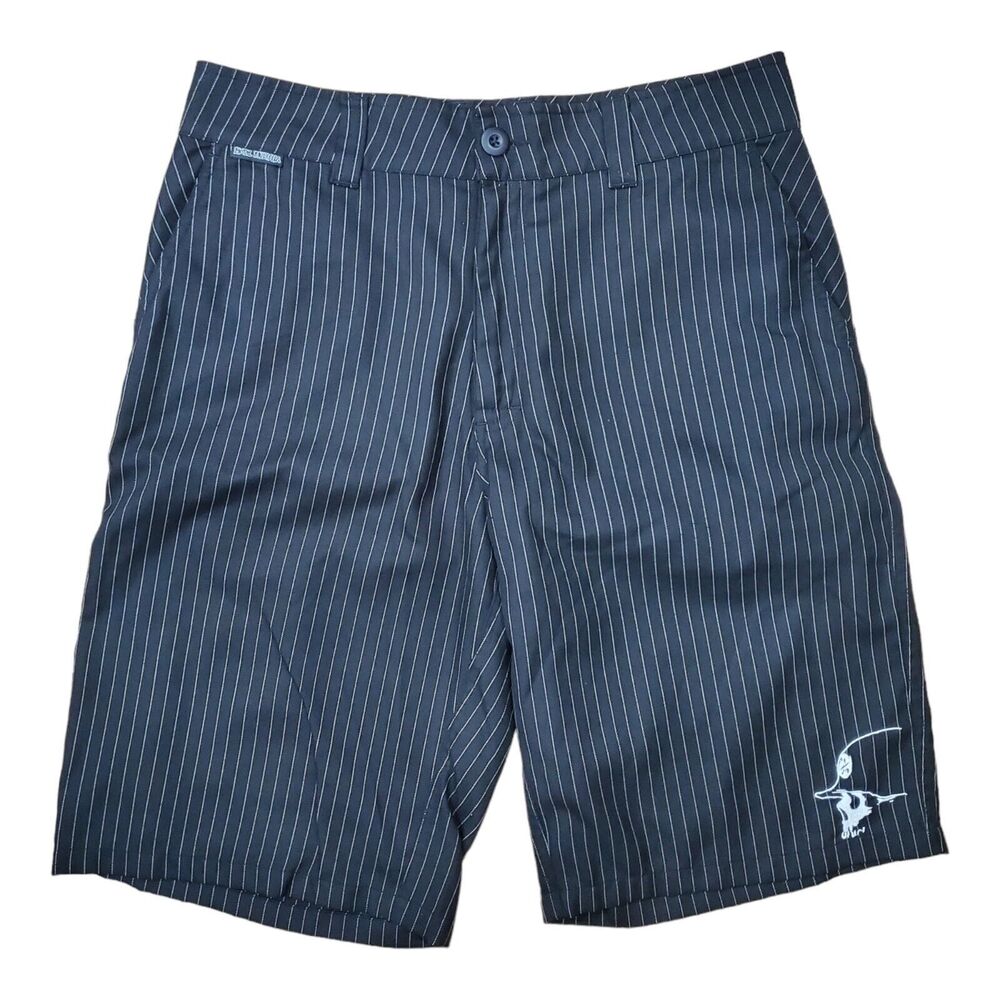 Y2K Metal Mulisha Pinstripe Men's Shorts